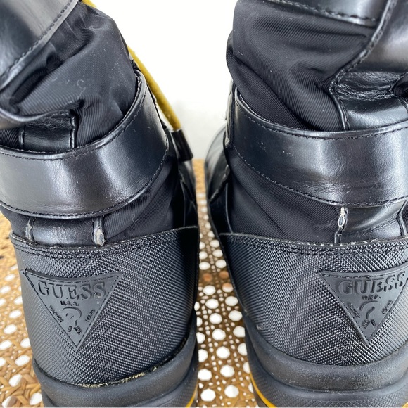 Guess black faux fur lined boots - Picture 10 of 13